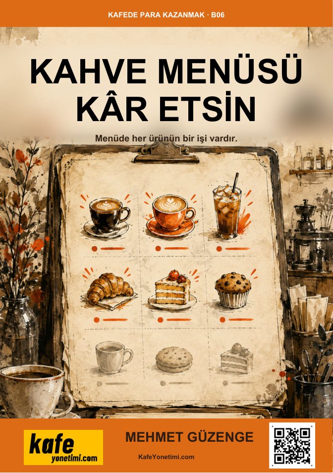 Kahve Menüsü Kâr Etsin — kitap kapağı