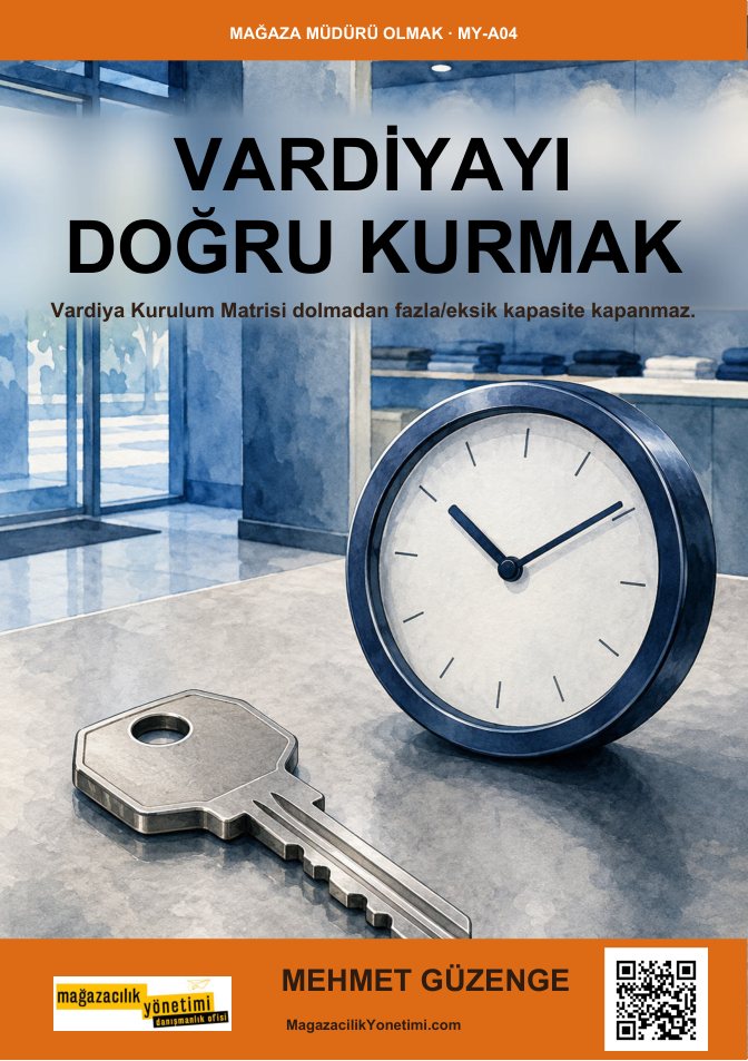 Vardiyayı Doğru Kurmak — kitap kapağı