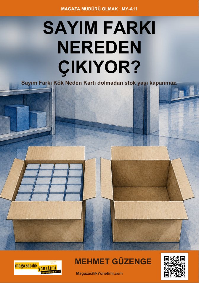 Sayım Farkı Nereden Çıkıyor? — kitap kapağı