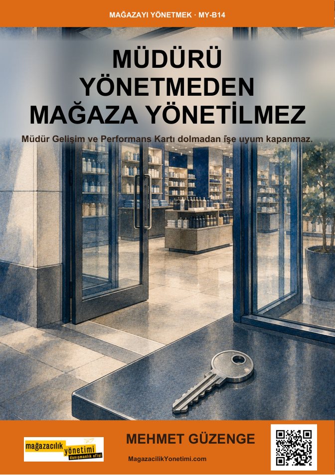 Müdürü Yönetmeden Mağaza Yönetilmez — kitap kapağı