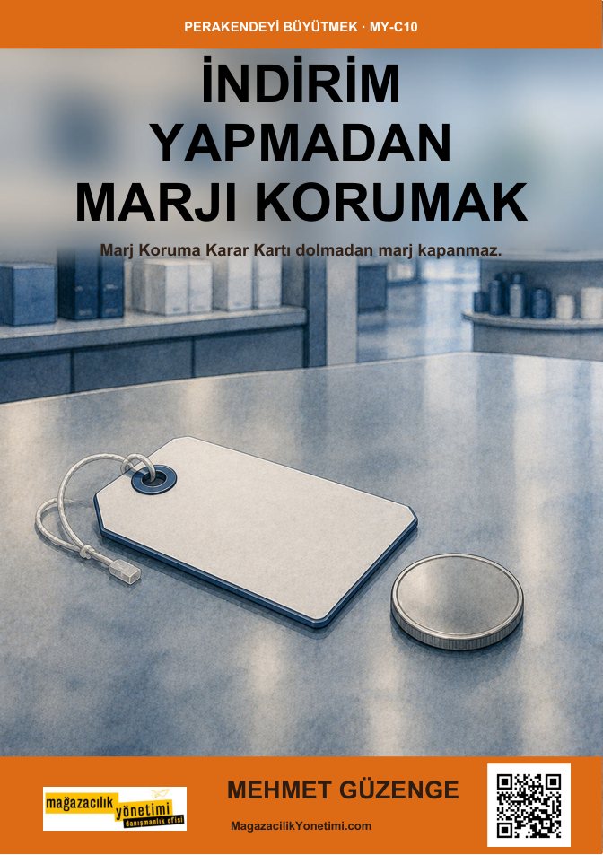 İndirim Yapmadan Marjı Korumak — kitap kapağı