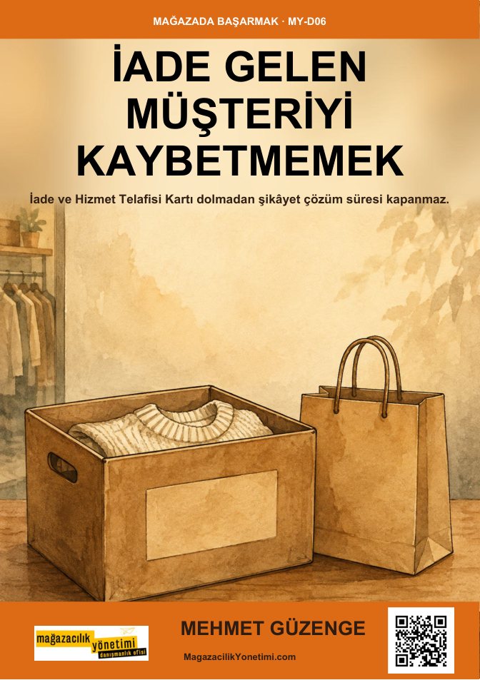 İade Gelen Müşteriyi Kaybetmemek — kitap kapağı