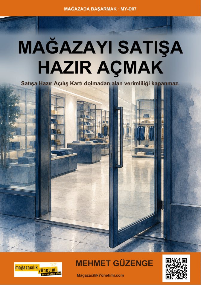 Mağazayı Satışa Hazır Açmak — kitap kapağı