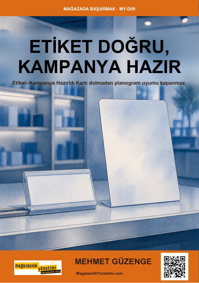 Etiket Doğru, Kampanya Hazır — kitap kapağı