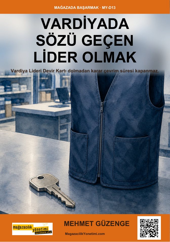 Vardiyada Sözü Geçen Lider Olmak — kitap kapağı